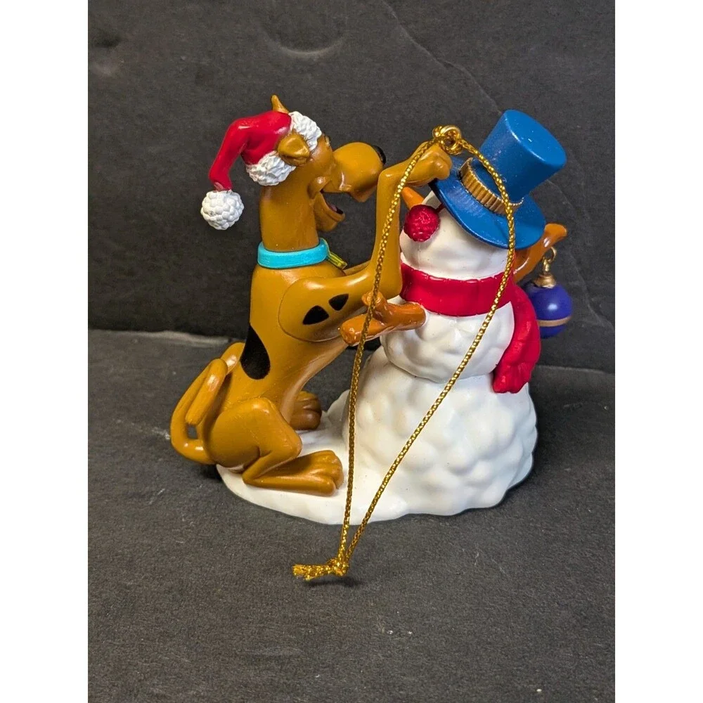 Vintage Christmas Scooby Doo Ornament SET/LOT of 4 Hanna-Barbera